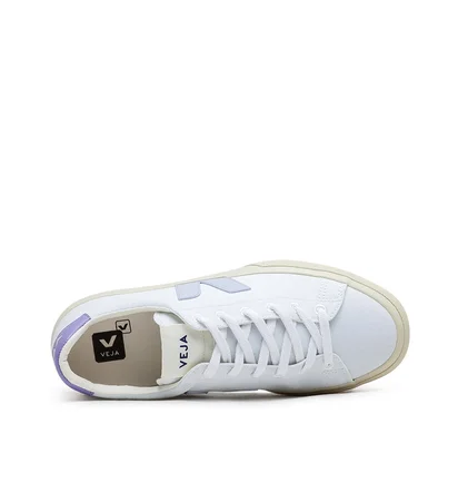Veja WMNS Campo Canvas (Weiß / Hellblau / Flieder)