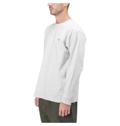 Carhartt WIP L/S Chase Longsleeve (Hellgrau)