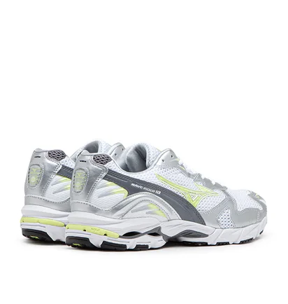 Mizuno Wave Rider 10 (Weiß / Silber / Gelb)