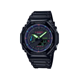Casio G-Shock GA-2100RGB-1AER (Schwarz / Multi)