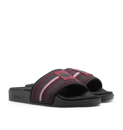 Adidas Adilette Patchwork (Schwarz / Lila)