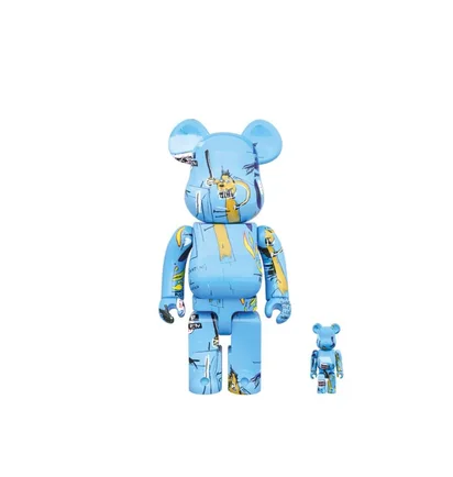 Medicom 100% + 400% Jean-Michel Basquiat #4 Be@rbrick Toy