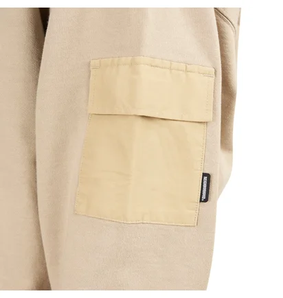 Neighborhood Solid / C-Hooded . LS (Beige)