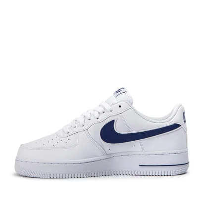 Nike Air Force 1 '07 3 (Weiß / Navy)