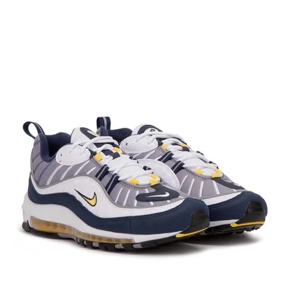 Nike Air Max 98 OG (Weiß / Gelb / Navy)