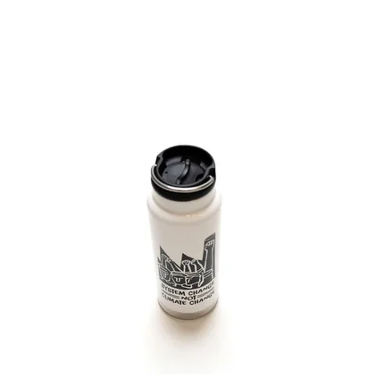 Raised by Wolves Black Lodges Insulated Bottle (Weiß)