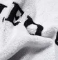 Raised by Wolves Sports Towel (Schwarz / Weiß)