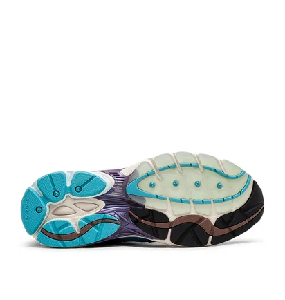 Saucony x Footpatrol ProGrid Omni 9 (Braun / Blau)