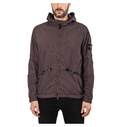 Stone Island Garment Dyed Crinkle Reps NY Jacket (Blau-Grau)