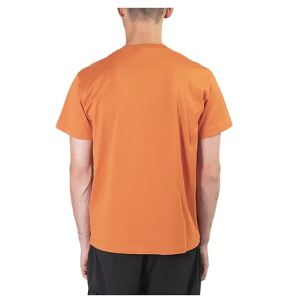 Stone Island Small Logo Patch T-Shirt (Orange)
