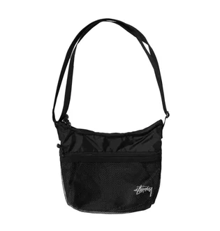 Stüssy Light Weight Shoulder Bag (Schwarz)