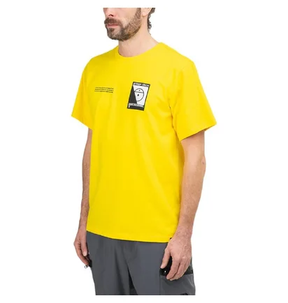 The North Face Steep Tech Logo Tee (Gelb)
