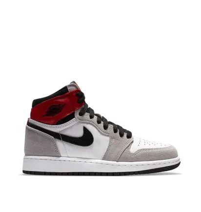 Air Jordan Retro 1 High OG GS 'Smoke Grey' (Weiß / Grau)