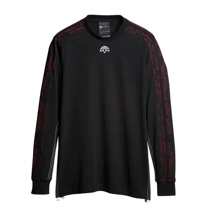 adidas by Alexander Wang AW Long Sleeve (Schwarz / Rot)