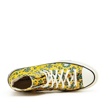 Converse Culture Print Chuck 70 HI (Gelb / Grün / Weiß)