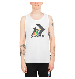 Converse Find your pride Grafik Tanktop (Weiß)