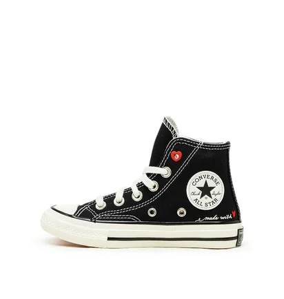 Converse Kids Chuck 70 Hi 'Valentines Day' (Schwarz / Weiß)