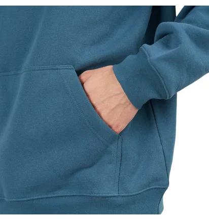 Dime Classic Embroidered Hoodie (Blau)