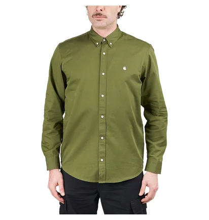 Carhartt WIP L/S Madison Shirt (Grün)
