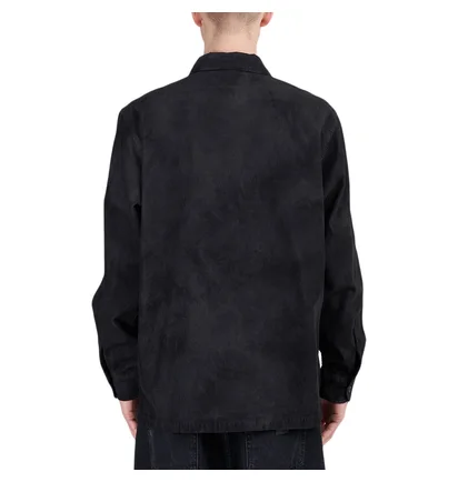 Carhartt WIP Dixon Chromo Shirt Jac (Schwarz / Grau)