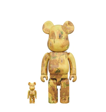 Medicom 100% + 400% Van Gogh Sunflowers Be@rbrick Toy