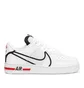 Nike Air Force 1 React (Weiss / Rot)