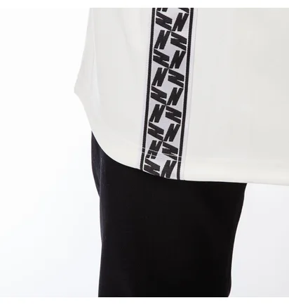 Nike Sportswear NSW Top Taped Poly T-Shirt (Beige)