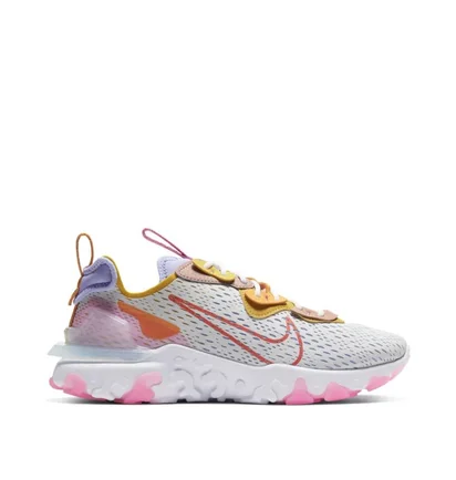 Nike WMNS React Vision (Grau / Pink / Gelb)