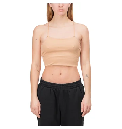Nike WMNS Yoga Luxe Strappy Cami Top (Pfirsich)