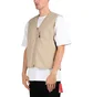Pop Trading Company Harold Reversible Vest (Beige)