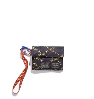 Porter by Yoshida x Aries Wallet (Schwarz)