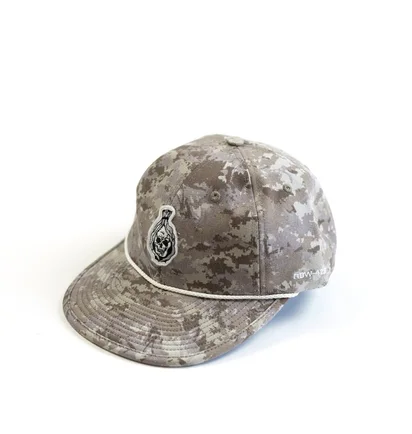 Raised by Wolves Ghost Squadron 6 Panel Cap (Camo Grau)