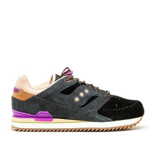 Saucony X Lapstone & Hammer Courageous Moc (Schwarz / Lila)