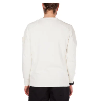 Stone Island Knittwear Sweater 'Ghost Piece' (Weiß)
