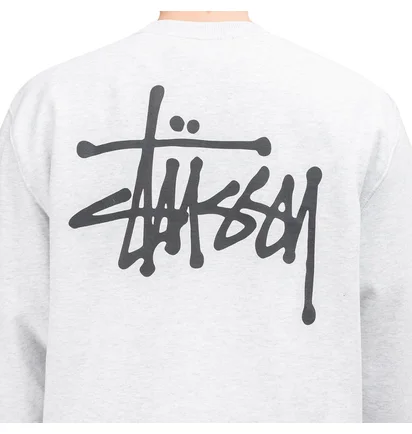 Stüssy Basic Crewneck (Grau)