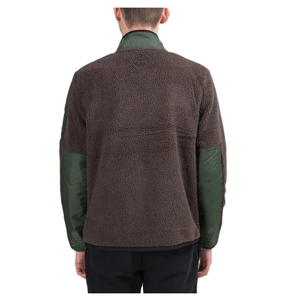 Timberland x Mastermind Fleece Jacket (Dunkelbraun / Grün)