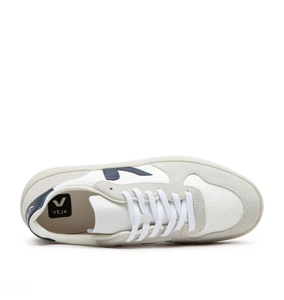 Veja V-10 B-Mesh (Weiß / Navy)