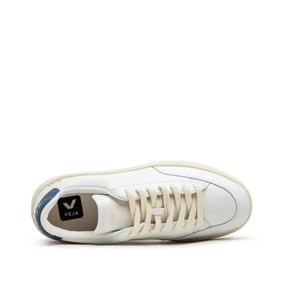 Veja WMNS V-12 Stitch O.T. Leather (Weiß / Blau)