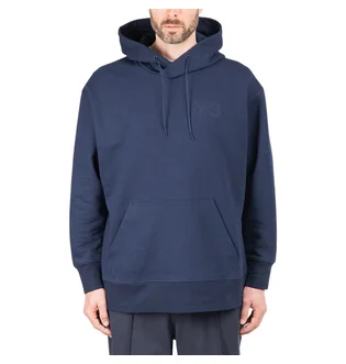adidas Y-3 Classic Chest Logo Hoodie (Navy)