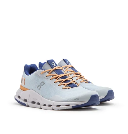 On WMNS Cloudnova Form (Hellblau / Orange)