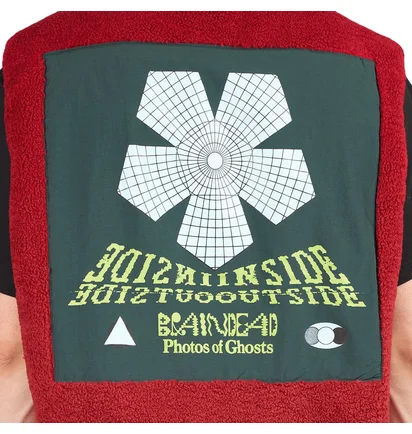 Brain Dead Ghost Sherpa Vest (Rot)