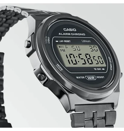 Casio Vintage Round A171WEGG-1AEF (Schwarz)