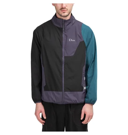 Dime Rage Jacket (Schwarz / Lila / Petrol)