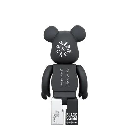 Medicom 400% BLACK Scandal Yohji Yamamoto Collab