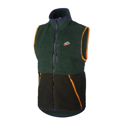 Nike Sherpa-Fleece Vest (Grün)