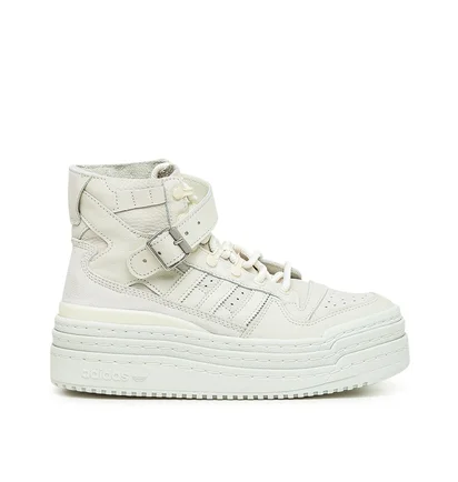 adidas Triple Plattforum Hi (Weiß/Creme)