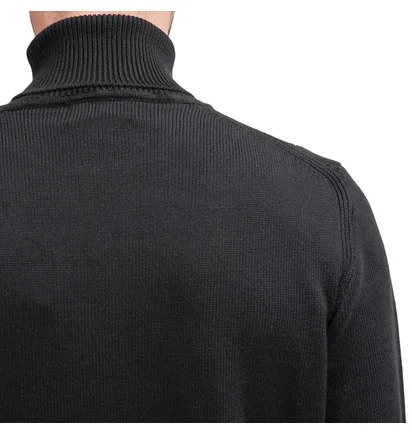 Stone Island Knitted Turtleneck (Schwarz)