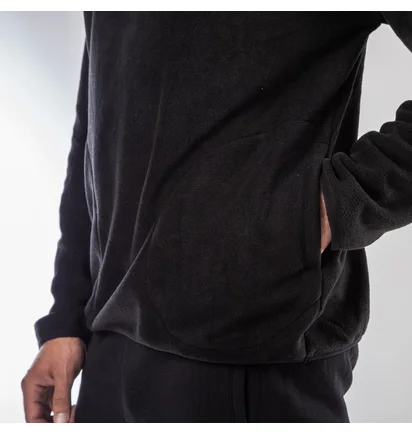 Stüssy Polar Fleece Half Zip (Schwarz)