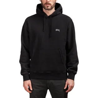 Stüssy Stock Logo Hood (Schwarz)