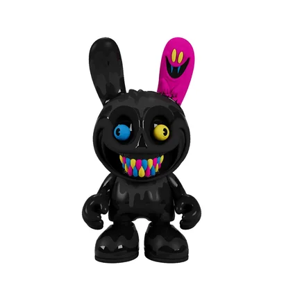 Superplastic x Alex Pardee SuperGuggi 'Oozy After Pardee' (Schwarz)